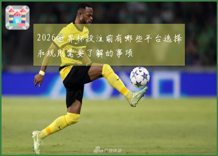 2026世界杯投注前有哪些平台选择和规则需要了解的事项