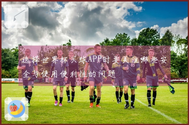 选择世界杯买球APP时要关注哪些安全与使用便利性的问题