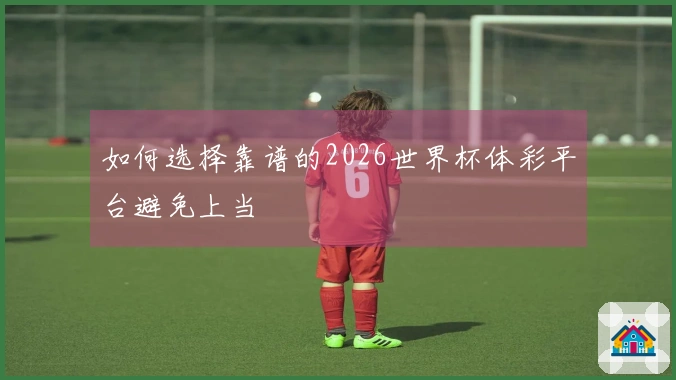 如何选择靠谱的2026世界杯体彩平台避免上当